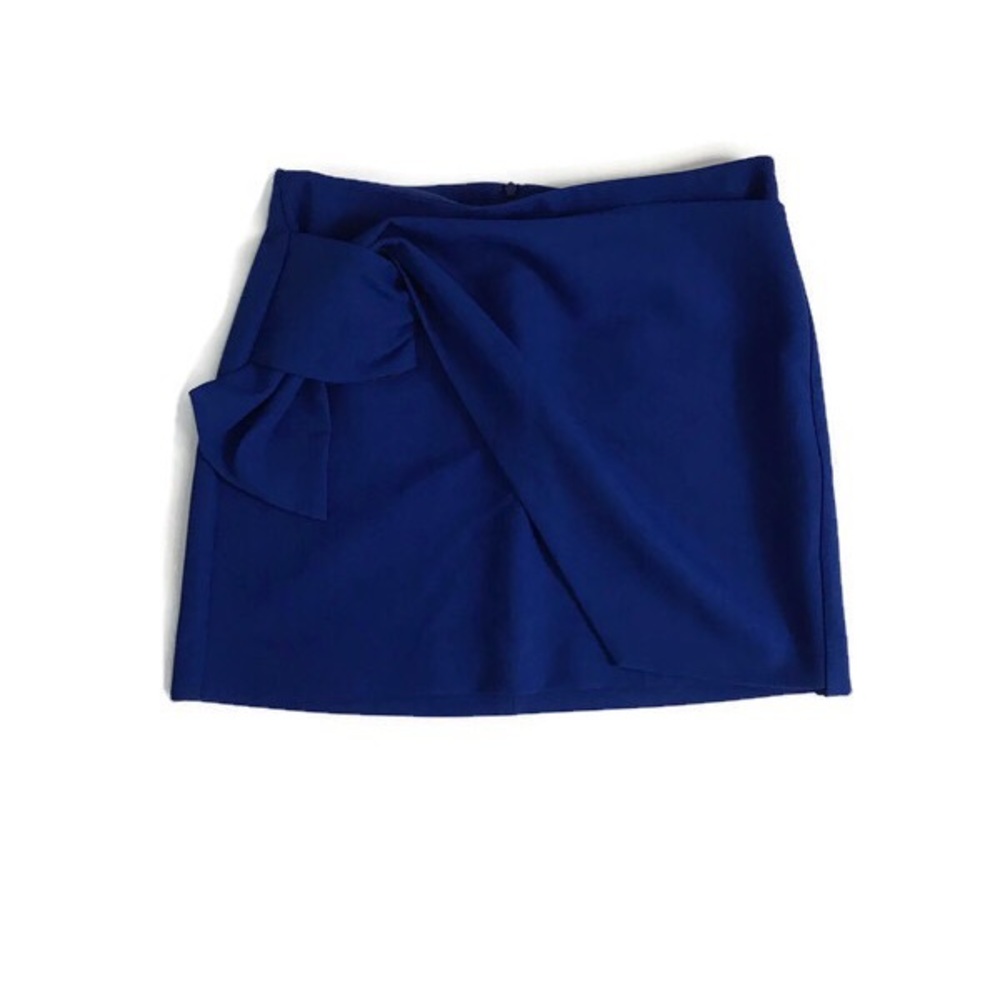 Zara Cobalt Blue Mini Skirt